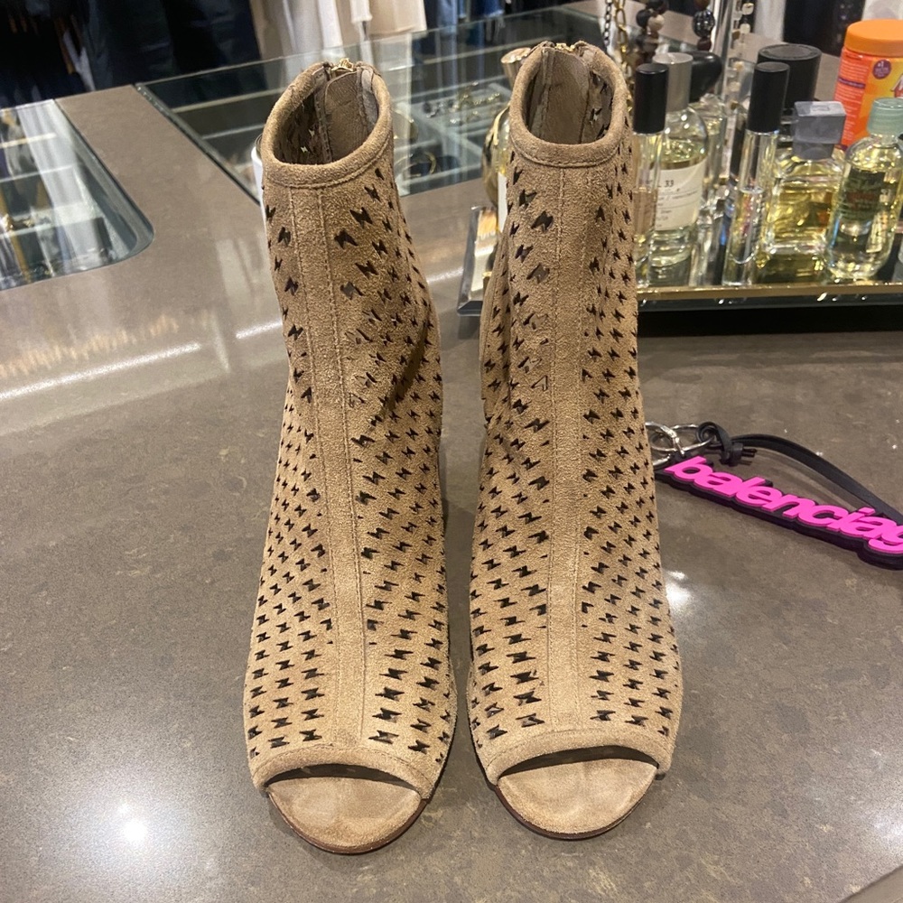 Ash “Flash” suede ankle booties